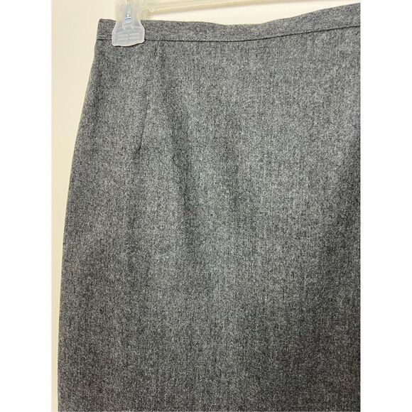 Esisto women grey pencil wool skirt size 44 fit M - Picture 3 of 6